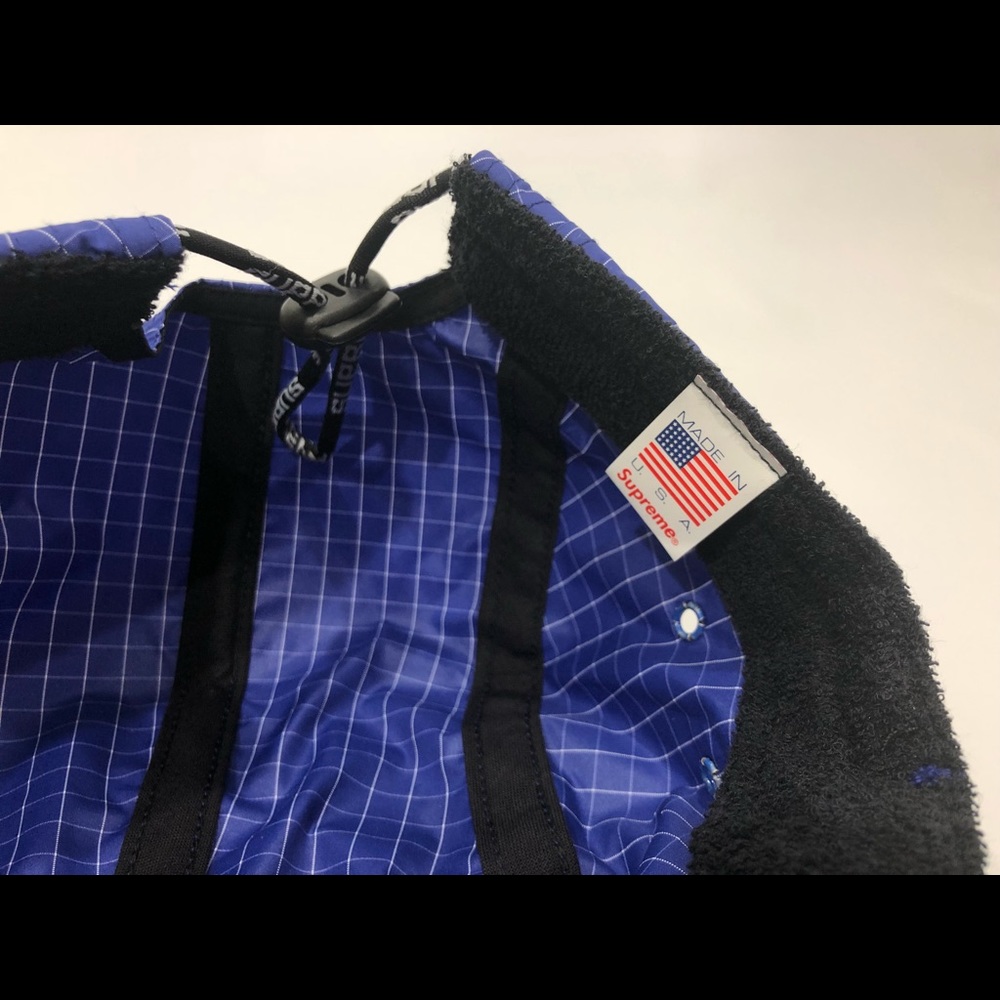 Supreme SS2018 Ripstop Camp Cap Blue Contrast Box - Picture 8 of 8